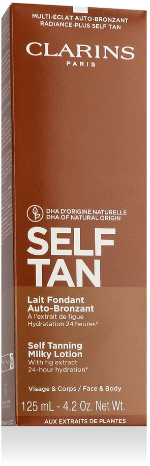 Clarins savaiminio įdegio pieniškas losjonas, 125 ml