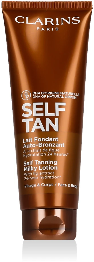 Clarins savaiminio įdegio pieniškas losjonas, 125 ml