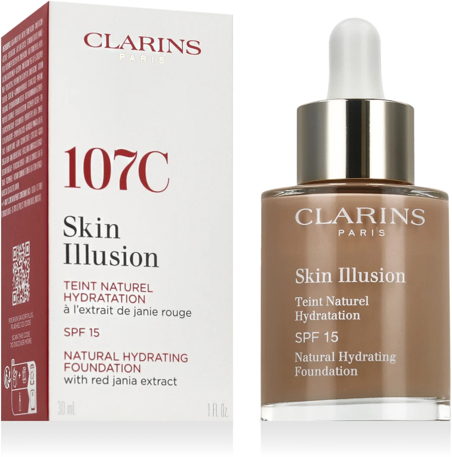 Clarins Skin Illusion natūralus drėkinamasis makiažas