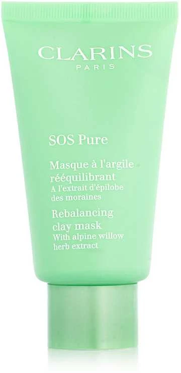Clarins SOS Pure Face Mask moterims, 75 ml