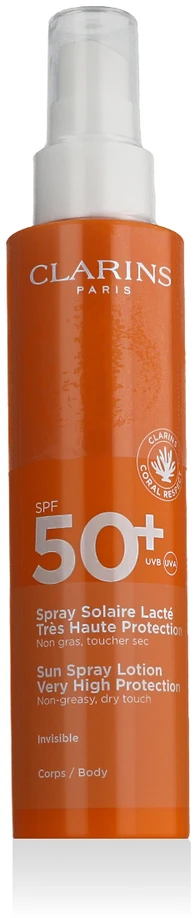 Clarins Milky Sun Purškiklis SPF50+, 150 ml