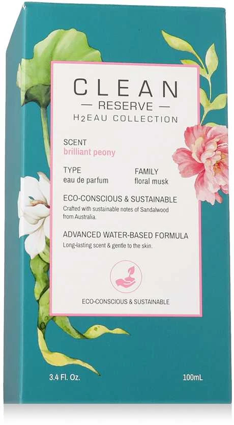 Clean H2Eau Brilliant Peony EDP parfumuotas vanduo unisex, 100 ml