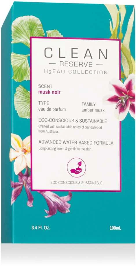 Clean H2Eau Musk Noir EDP parfumuotas vanduo unisex, 100 ml