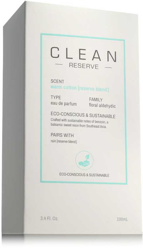 Kvepalai moterims Clean Reserve Warm Cotton EDP, 100 ml