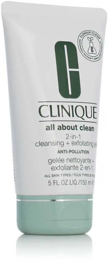 Clinique All About Clean 2-IN-1 valomasis + šveičiamasis želė valomasis gelis