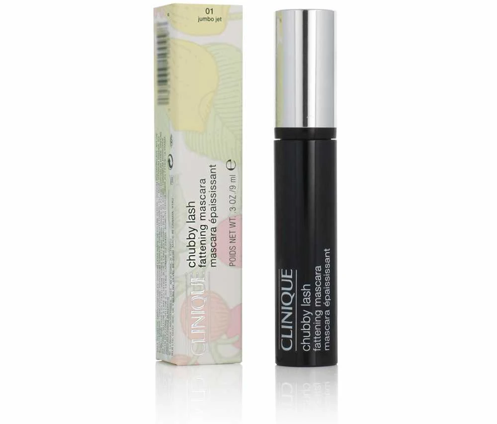 Clinique Chubby Lash™ Fattening Blakstienų tušas tankinamasis blakstienų tušas, 01 Jumbo Jet, 9 ml