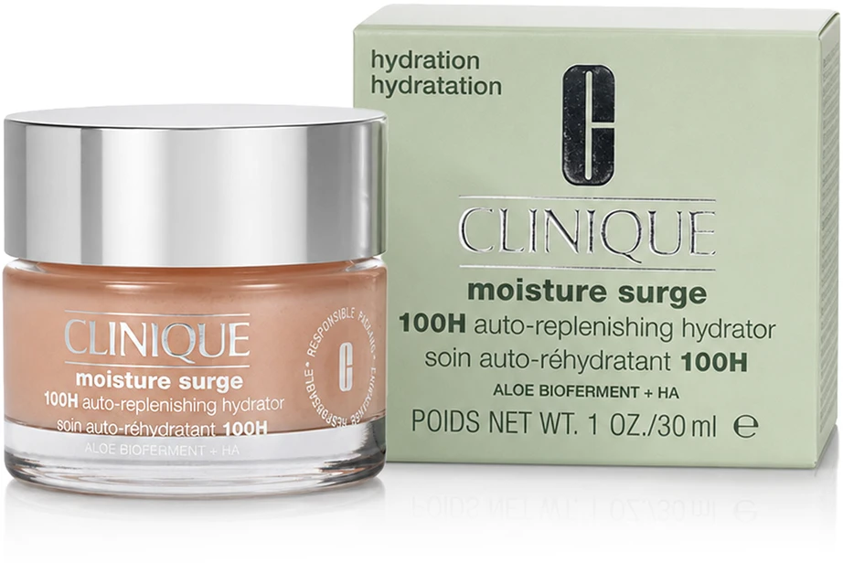 Drėkinamasis gelinis kremas Clinique Moisture Surge 100H Auto-Replenishing Hydrator, 30 ml