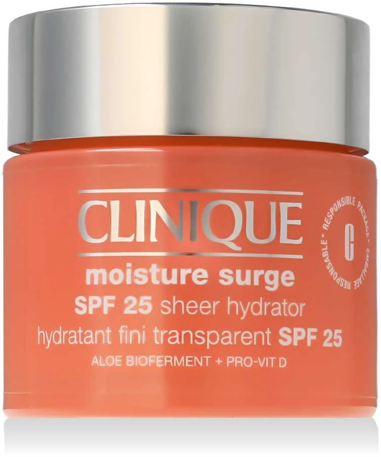 Clinique drėkinamasis gelinis kremas Moisture Surge SPF 25 (Sheer Hydrator), 75 ml
