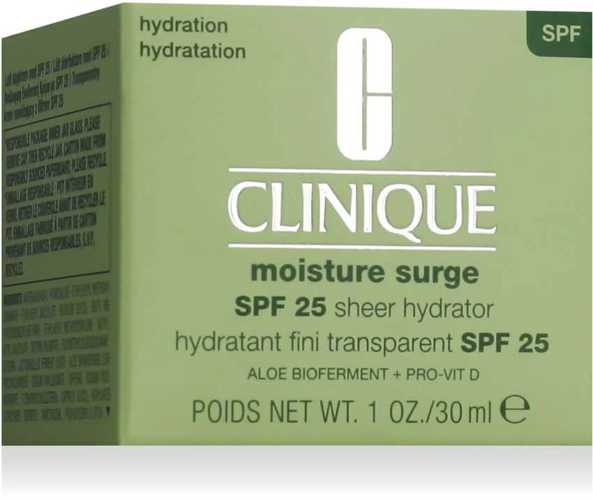 Clinique Moisture Surge Crema Hidratante Spf25, 30 ml@