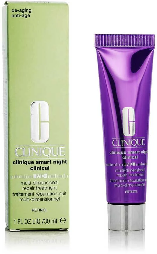 Clinique Smart Night Clinical Retinol MD atkuriamasis naktinis veido serumas, 30 ml