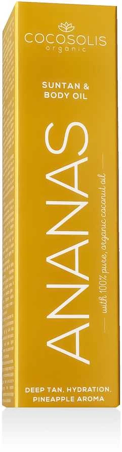 Cocosolis Ananas įdegio ir kūno aliejus 110ml