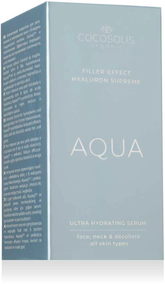 Cocosolis Aqua Filler-Effect Hyaluron Supreme veido serumas, 50 ml
