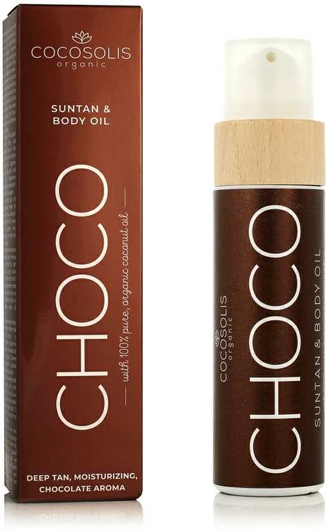 Cocosolis Choco saulės įdegio ir kūno aliejus 110ml