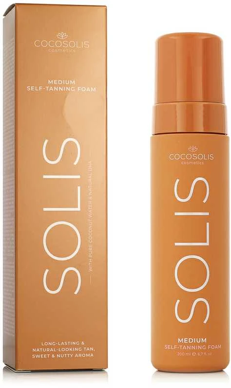 Cocosolis Solis savaiminio įdegio putos Medium 200ml
