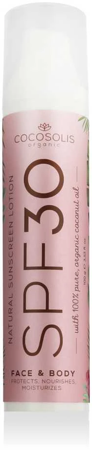 Cocosolis Natūralus apsauginis losjonas nuo saulės Spf30 100ml