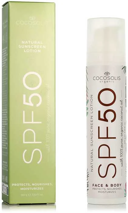 Cocosolis Natūralus apsauginis losjonas nuo saulės Spf50 100ml