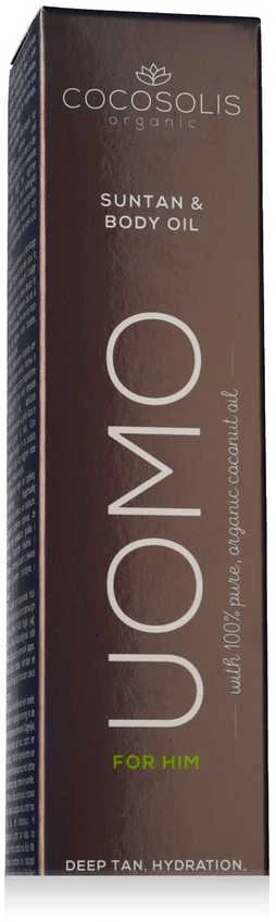 "Cocosolis Uomo" įdegio ir kūno aliejus 110ml