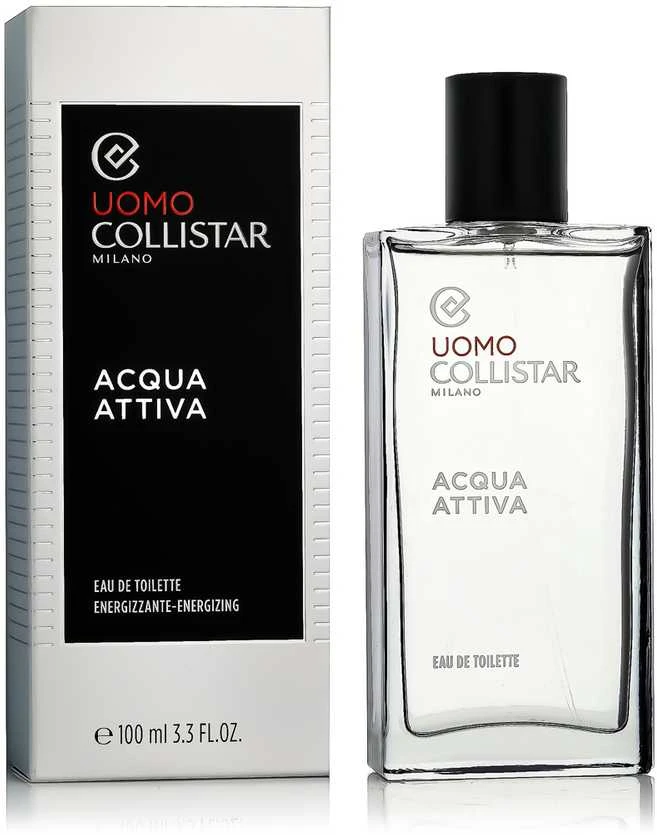 Collistar Uomo Acqua Attiva EDT tualetinis vanduo vyrams, 100 ml