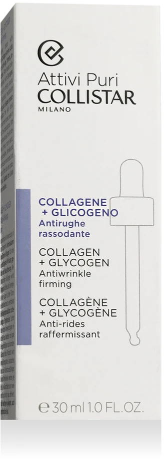 Collistar Attivi Puri Colágeno Glicógeno veido serumas nuo raukšlių 30ml