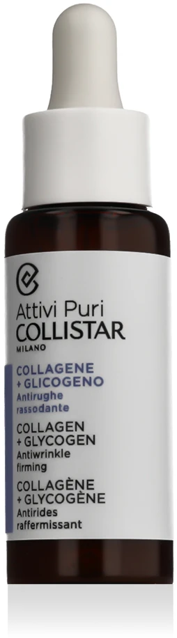 Collistar Attivi Puri Colágeno Glicógeno veido serumas nuo raukšlių 30ml