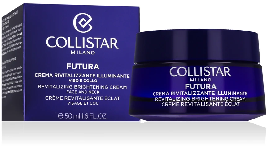 Collistar Futura Revitalizing Brightening Kreminis skaistinamasis veido kremas, 50 ml