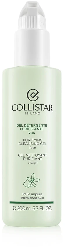 Collistar Purifying Cleansing Gel Valomasis gelis