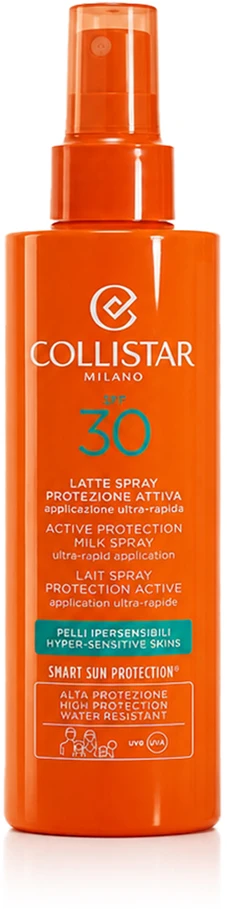 Collistar Active Protection Milk Purškiklis SPF30, 200 ml