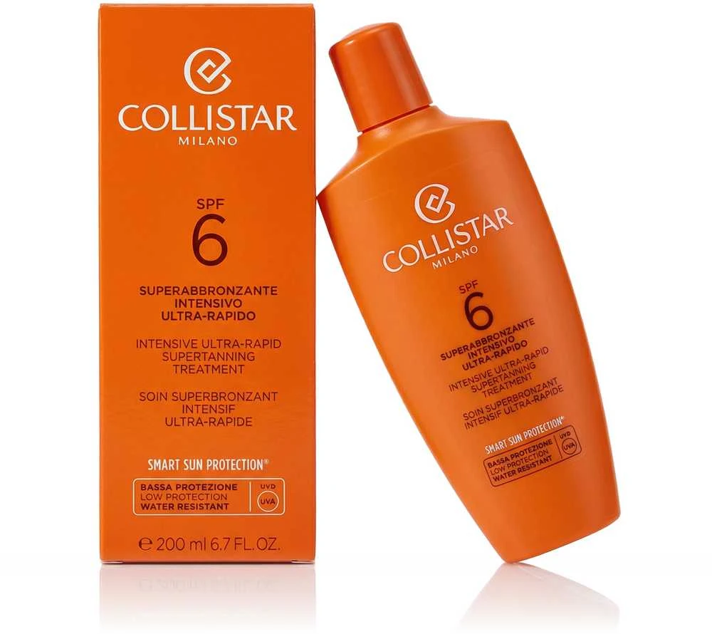 "Collistar Perfect Tanning" intensyvaus įdegio priemonė Spf6 200ml