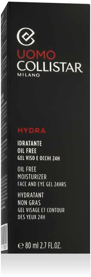 „Collistar Uomo“ drėkinamasis kremas veidui ir akims, 80 ml