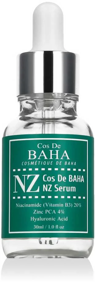 COS DE BAHA Niacinamide 20% Zinc 4% Serum (NZ) 30 ml