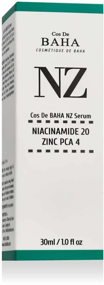 COS DE BAHA Niacinamide 20% Zinc 4% Serum (NZ) 30 ml