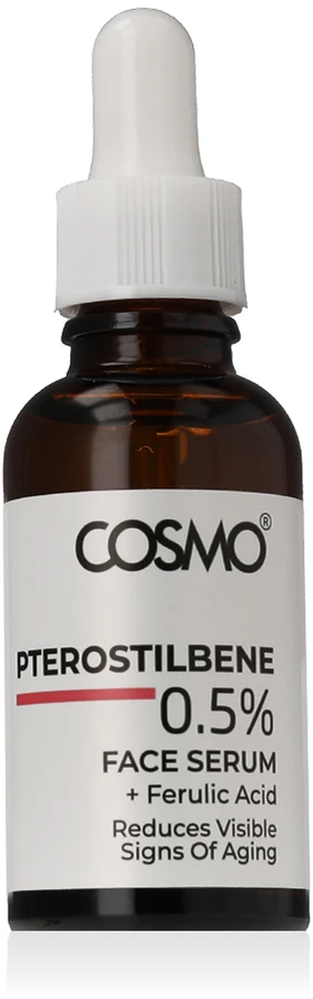 COSMO ADVANCED 0.5% Pterostilbene + Ferulic Acid Face Serum 30 ml