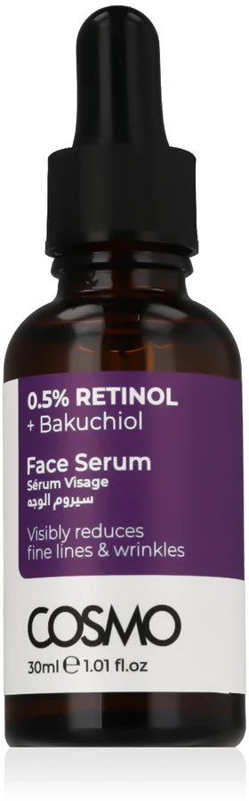 COSMO ADVANCED Retinol 0.5% + Bakuchiol Face Serum 30 ml