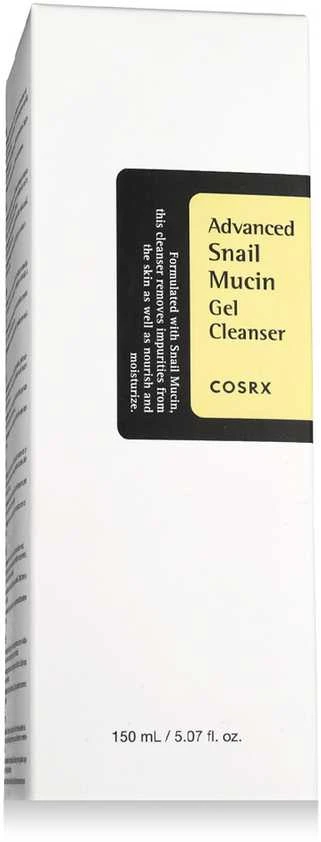 COSRX Advanced Snail Mucin Gel Cleanser Gelinis veido prausiklis su sraigių mucinu, 150 ml