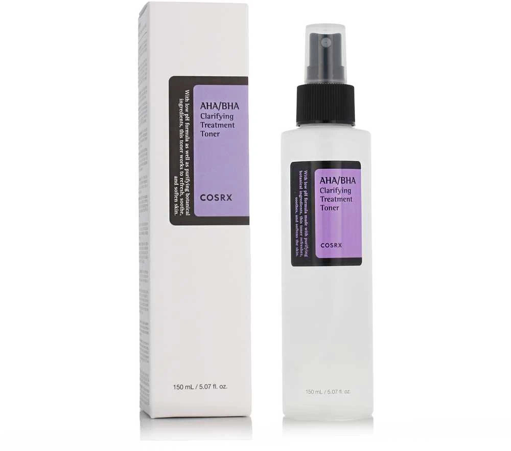 Cosrx AHA/BHA Clarifying Treatment Toner Eksfolijuojantis rūgštinis tonikas veidui, 150 ml