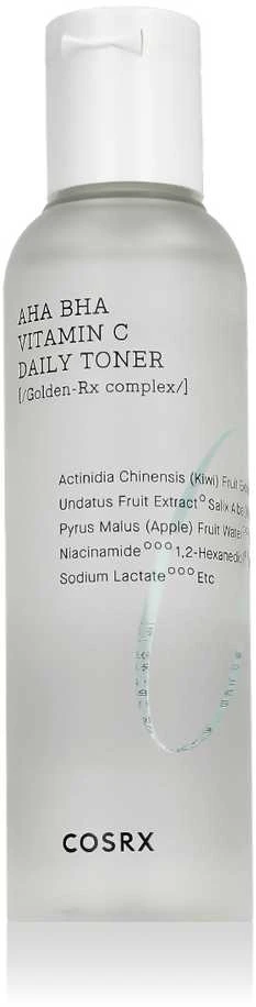 COSRX Dieninis tonikas su AHA ir BHA rūgštimis bei vitaminu C (Daily Toneris), 150 ml