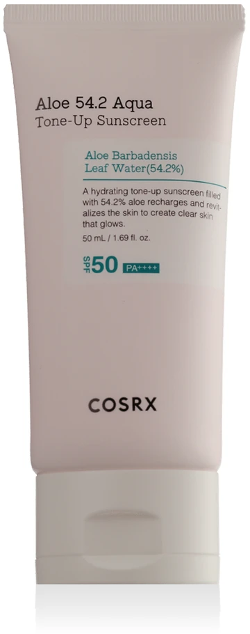 Cosrx Aloe 54.2 Aqua tone-up apsauga nuo saulės su SPF50+ 50ml