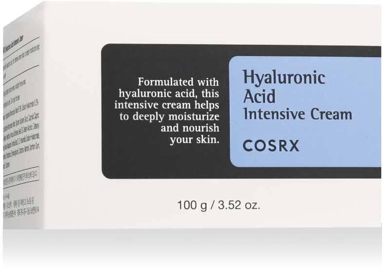 Cosrx Hyaluronic Acid Intensive Cream Stipriai drėkinantis kremas su hialurono rūgštimi, 100 ml