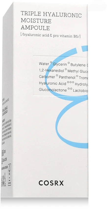 COSRX Giliai drėkinantis odos serumas Hydrium Triple Hyaluronic (drėkinamoji ampulė) 40 ml