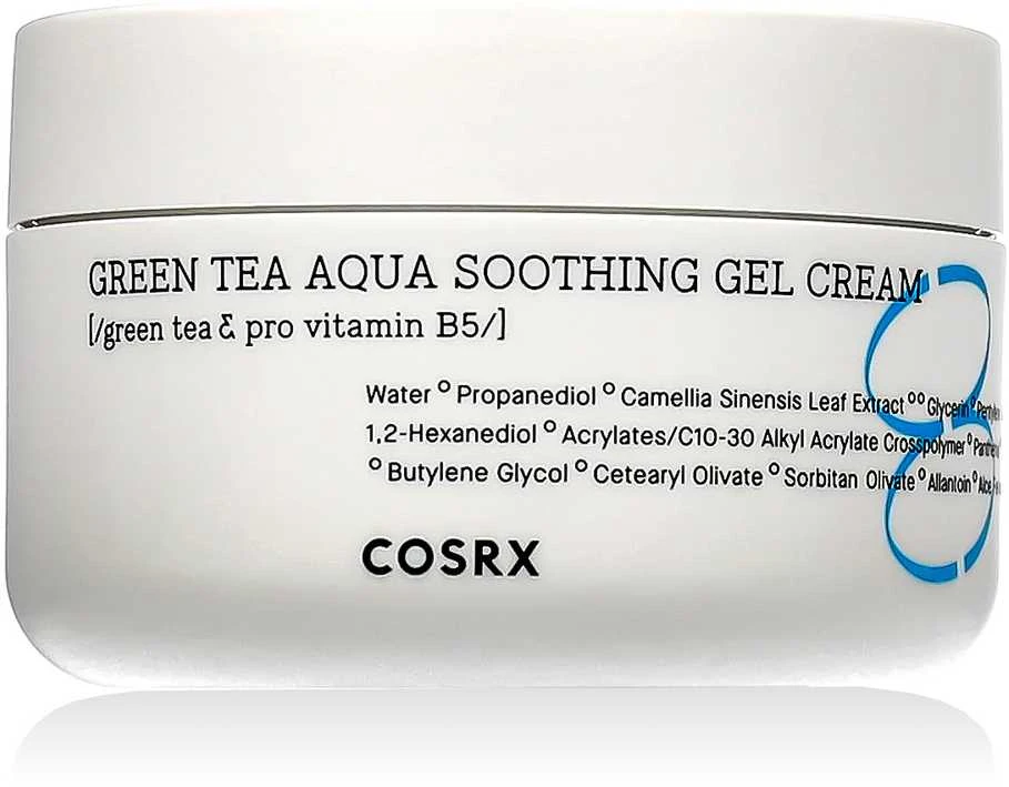 COSRX Hydrium Žalias Tea Aqua Soothing Gel Kremas raminantis veido gelis-kremas, 50 ml