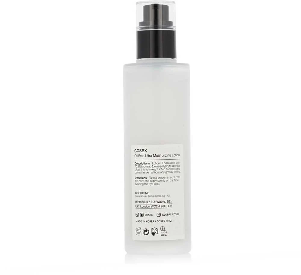 COSRX Oil-Free Ultra-Moisturizing Lotion with Birch Sap Veido losjonas be aliejaus, 100 ml