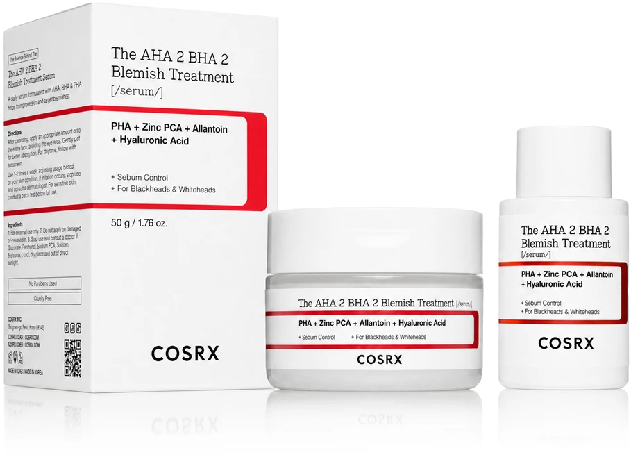 Cosrx The Aha 2 Bha 2 Blemish Treatment serumas, 50 g