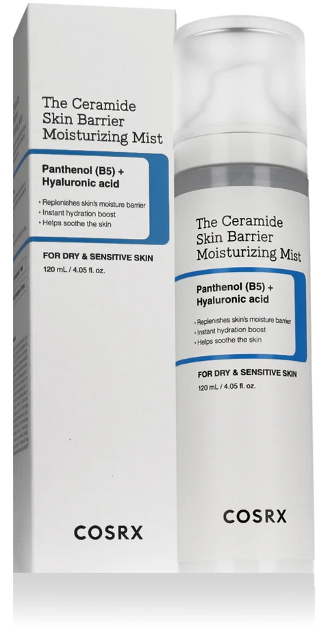 COSRX The Ceramide Skin Barrier Moisturizing Mist dulksna sausai ir jautriai veido odai, 120 ml