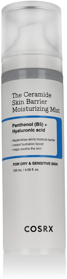 COSRX The Ceramide Skin Barrier Moisturizing Mist dulksna sausai ir jautriai veido odai, 120 ml