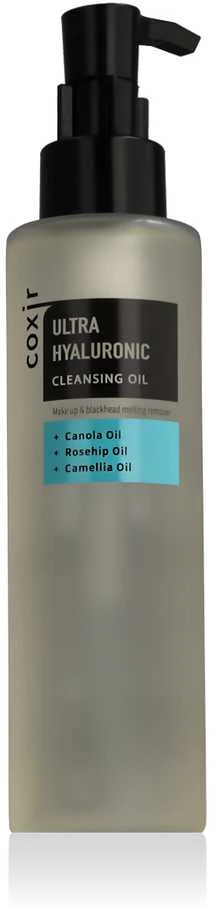Coxir Ultra Hyaluronic Cleansing Oil valomasis veido aliejus su hialurono rūgštimi, 150 ml