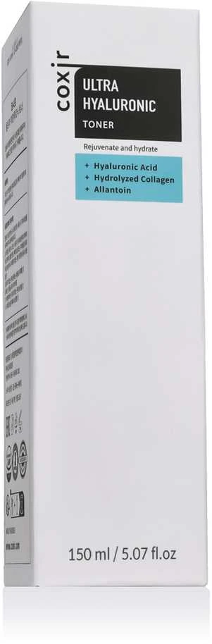 Coxir Ultra Hyaluronic Toneris drėkinamasis veido tonikas, 150 ml