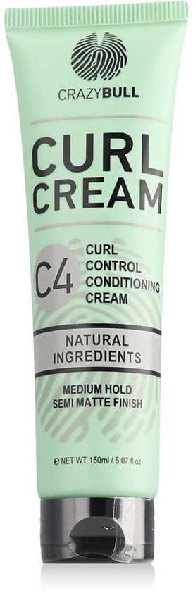 Crazy Bull Curl Kreminis C4 garbanų formavimo kremas, 150 ml