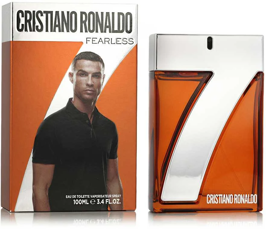 Cristiano Ronaldo CR7 Fearless EDT tualetinis vanduo vyrams, 100 ml