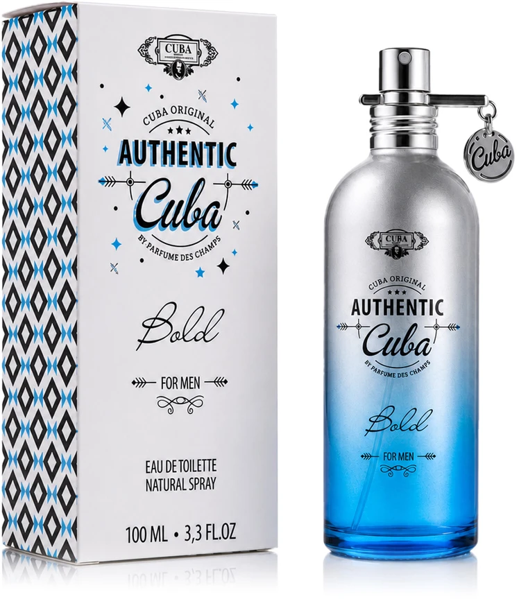 Cuba Authentic Bold EDT tualetinis vanduo vyrams, 100 ml