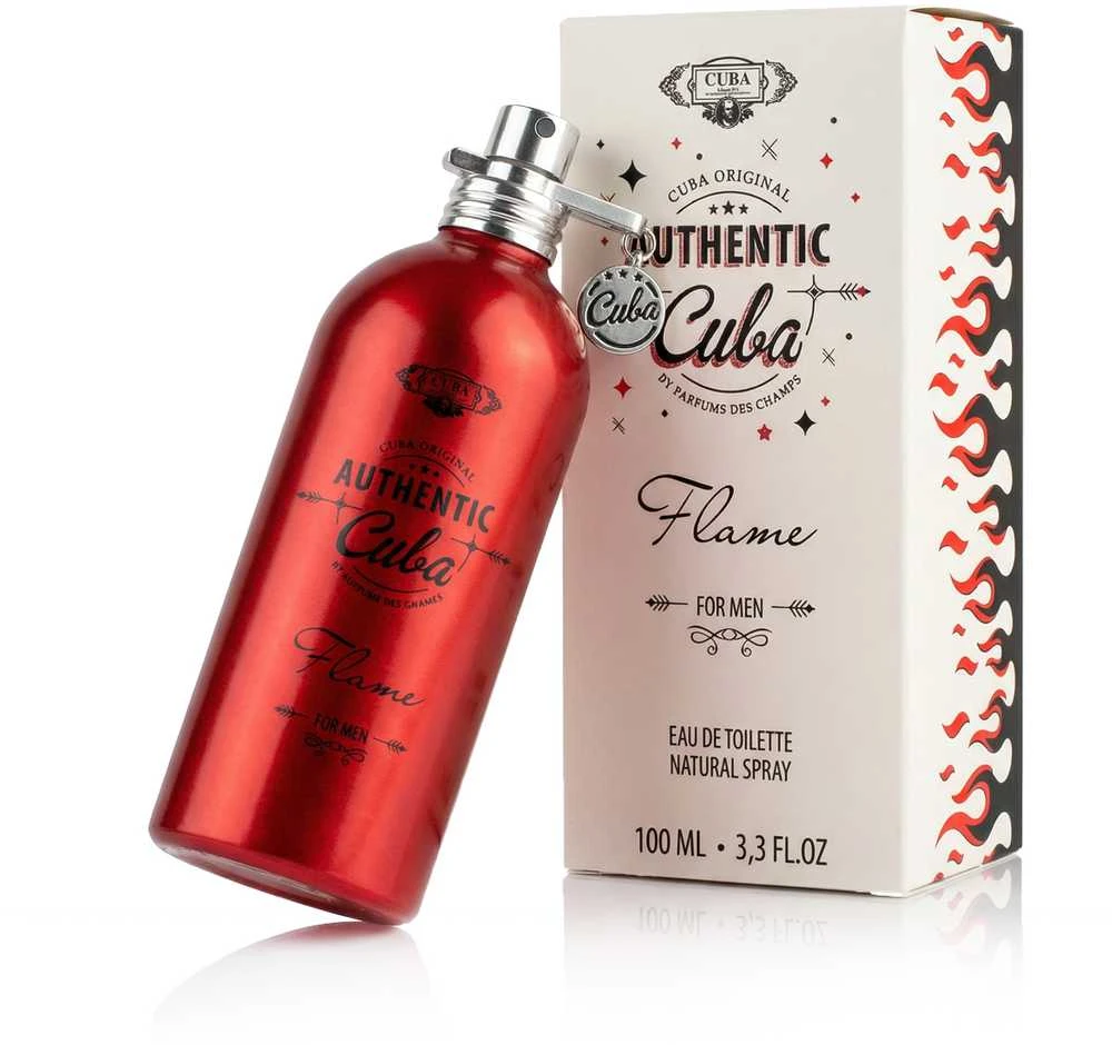 Cuba Authentic Flame EDT tualetinis vanduo vyrams, 100 ml